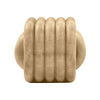 Love Knot Faux Travertine Indoor / Outdoor Accent Stool Model: TOV-OC54334