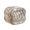 Love Knot Breccia Capraia Faux Marble Indoor / Outdoor Accent Stool Model: TOV-OC54335