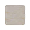 Brut Travertine & Breccia Concrete Indoor / Outdoor Side Table Model: TOV-OC54357