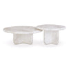Juju Nesting Indoor/Outdoor Marble Coffee Tables Model: TOV-OC54400-OC54401