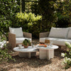 Juju Marble Indoor/Outdoor 24" Tall Coffee Table Model: TOV-OC54400