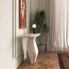 Esme Faux Marble Indoor / Outdoor Long Console Table Model: TOV-OC54417