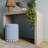 Opus Cream Capiz Shell Console Table Model: TOV-OC54431