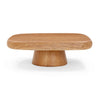 Darial Wood Grain Pattern Indoor/Outdoor Coffee Table Model: TOV-OC54469