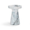 Zara Aegean Marble Indoor / Outdoor Side Table Model: TOV-OC54478