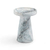 Zara Aegean Marble Indoor / Outdoor Side Table Model: TOV-OC54478