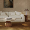 Cynthia Travertine Concrete Indoor / Outdoor Side Table Model: TOV-OC54483