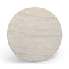 Cynthia Travertine Concrete Indoor / Outdoor Coffee Table Model: TOV-OC54484