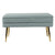Ziva Sea Blue Storage Bench Model: TOV-OC6466