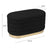 Lillian Black Velvet Storage Bench Model: TOV-OC68152