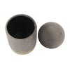 Zoe Grey Velvet Storage Ottoman Model: TOV-OC68156