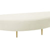 Bianca Cream Velvet Full Bench Model: TOV-OC68356