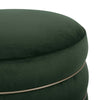 Lakka Green Velvet Ottoman Model: TOV-OC68564
