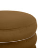 Lakka Chocolate Velvet Ottoman Model: TOV-OC68565