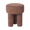 Claire Sedona Brown Nubby Stool Model: TOV-OC68653