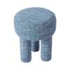 Claire Teal Nubby Stool Model: TOV-OC68654