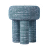Claire Teal Nubby Stool Model: TOV-OC68654