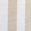 Dex Beige Striped Linen Ottoman Model: TOV-OC68884
