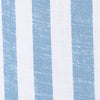 Dex Pastel Blue Striped Linen Ottoman Model: TOV-OC68885