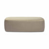 Graceland Taupe Faux Mohair Bench Model: TOV-OC69115