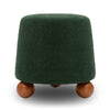 Jaine Forest Green Boucle Stool Model: TOV-OC69150