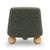 Jaine Forest Green Loose Mohair Ottoman Model: TOV-OC69231