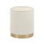 Zoe Cream Chenille Storage Ottoman Model: TOV-OC69275