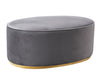 Scarlett Grey Ottoman Model: TOV-OC7225