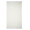 Loop White 5' x 8' Area Rug Model: TOV-R18545