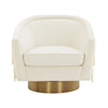 Flapper Cream Swivel Chair Model: TOV-S44194