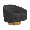 Flapper Black Swivel Chair Model: TOV-S44196