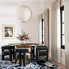 Sloane Black Velvet Chair Model: TOV-S44197