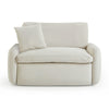 Rachelle Cream Velvet Lounge Chair Model: TOV-S54356