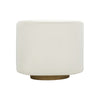 Presley Cream Velvet Swivel Accent Chair Model: TOV-S54385