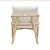 Dixie Cream Performance Corduroy Accent Chair Model: TOV-S54425