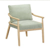 Dixie Mint Green Chenille Velvet Accent Chair Model: TOV-S54427