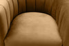 Magnolia Cognac Velvet Chair Model: TOV-S68190