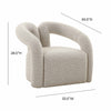 Jenn Speckled Boucle Accent Chair Model: TOV-S68456