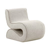 Senna Speckled Grey Boucle Accent Chair Model: TOV-S68534