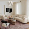 Misty Cream Boucle Accent Chair Model: TOV-S68615