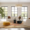 Fickle Cream Boucle Swivel Chair Model: TOV-S68671