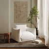 Saint Tropez Pearl Performance Fabric Stuffed Armchair Model: TOV-S68847