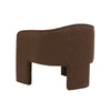 Marla Chocolate Brown Boucle Accent Chair Model: TOV-S68997