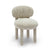 Manu Beige Nubby Performance Fabric Side Chair Model: TOV-S69033