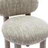 Manu Beige Nubby Performance Fabric Side Chair Model: TOV-S69033