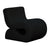 Senna Black Oversized Corduroy Accent Chair Model: TOV-S69039