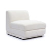 Perry Cream Chenille Modular Armless Chair Model: TOV-S69216