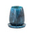Rounded Blue Swirl Resin Kiddush Cup Model: TOV-T18615
