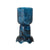 Platform Blue Swirl Resin Kiddush Cup Model: TOV-T18618