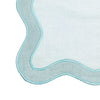 TOV Sea Blue Wavy Challah Cover Model: TOV-T18650